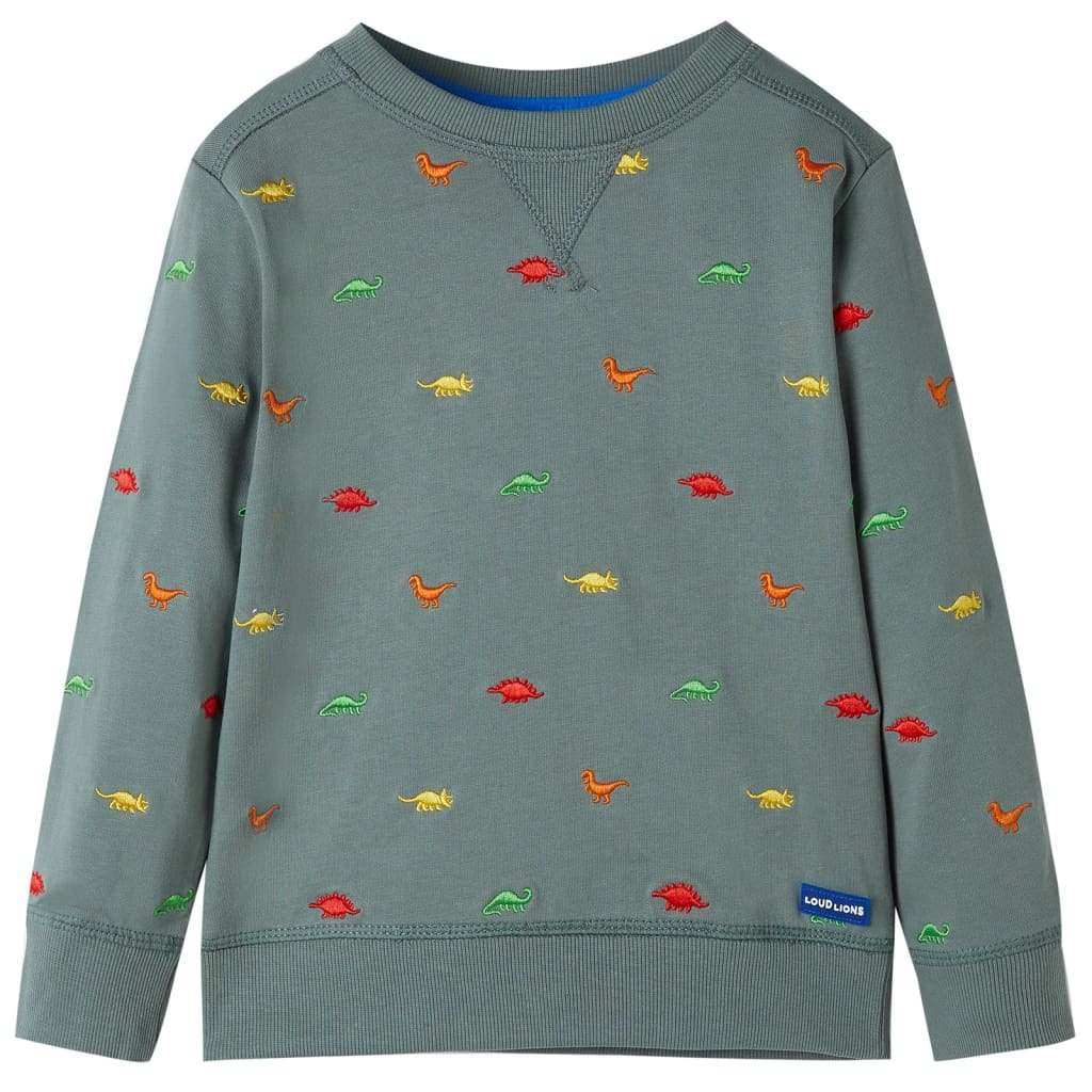VidaXL Pull enfant 92 kaki
