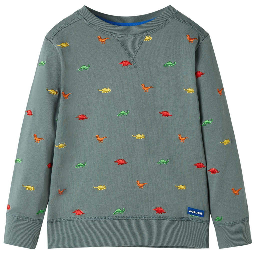 VidaXL Pull enfant 116 kaki