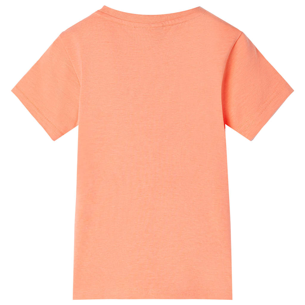 VidaXL Chemise enfant 140 orange fluo