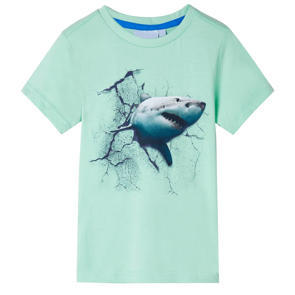 VidaXL Chemise enfant 92 vert clair