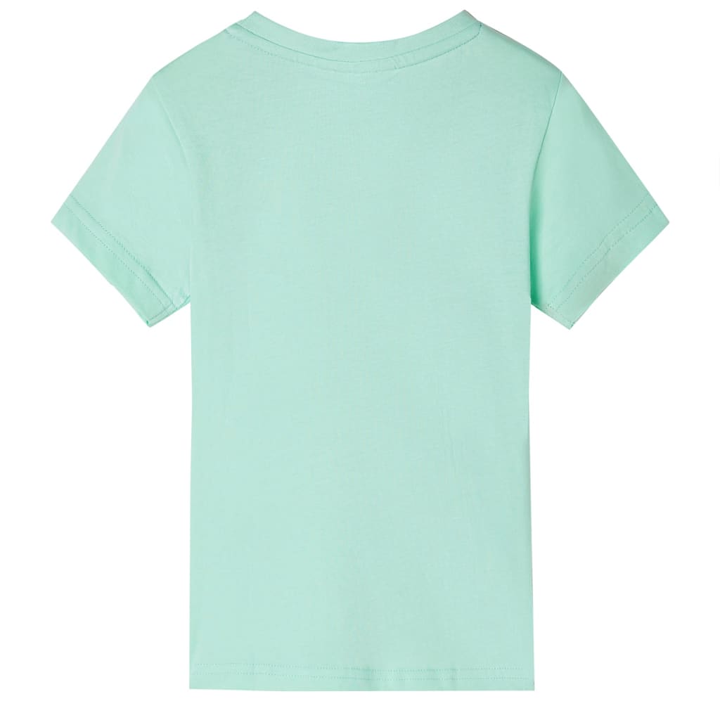 VidaXL Chemise enfant 140 vert clair