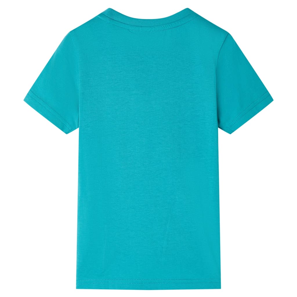 VidaXL Chemise enfant à manches courtes 116 menthe foncée