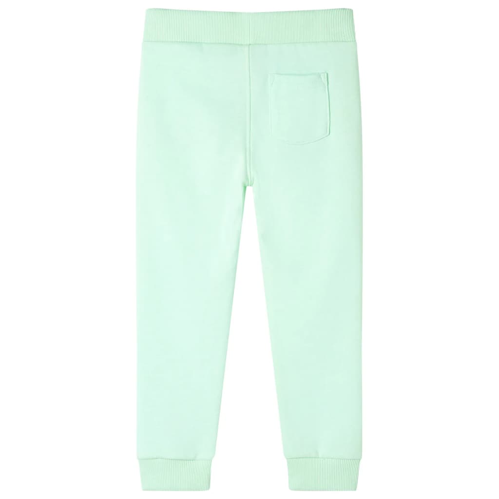 VidaXL Pantalon de survêtement pour enfants 92 vert vif