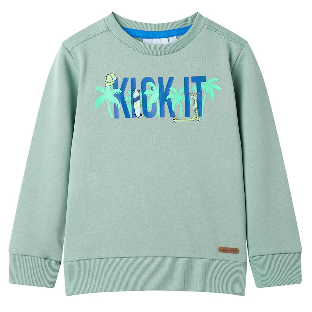 VidaXL Pull enfant 140 kaki clair