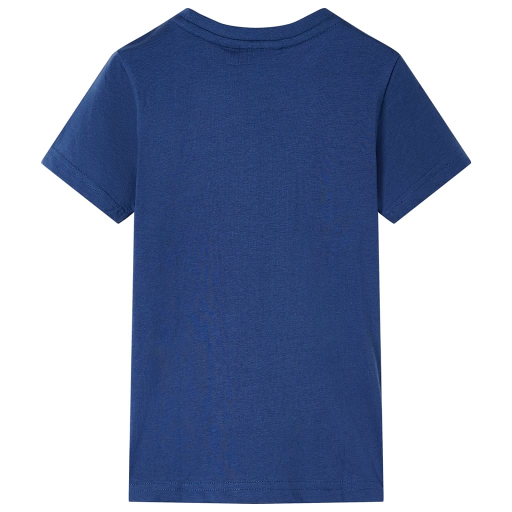 VidaXL Chemise enfant 104 bleu foncé
