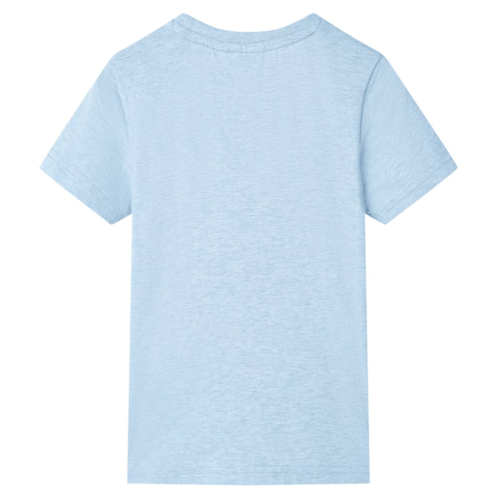 VidaXL Chemise enfant 128 bleu doux mélangé
