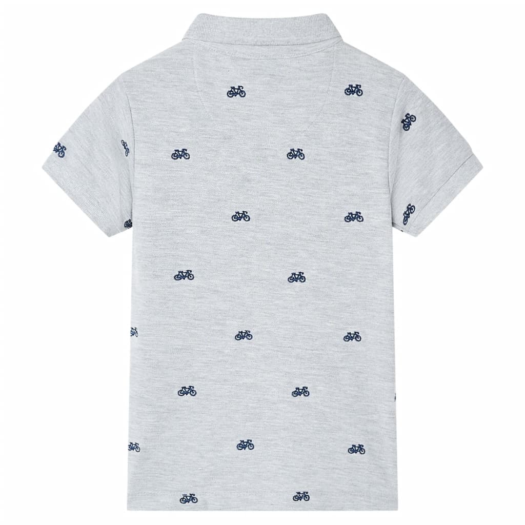 VidaXL Polo enfant 92 gris mélange
