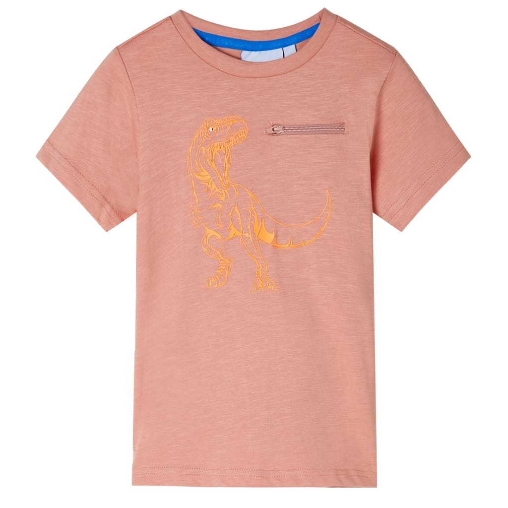 VidaXL Chemise enfant à manches courtes 104 orange clair