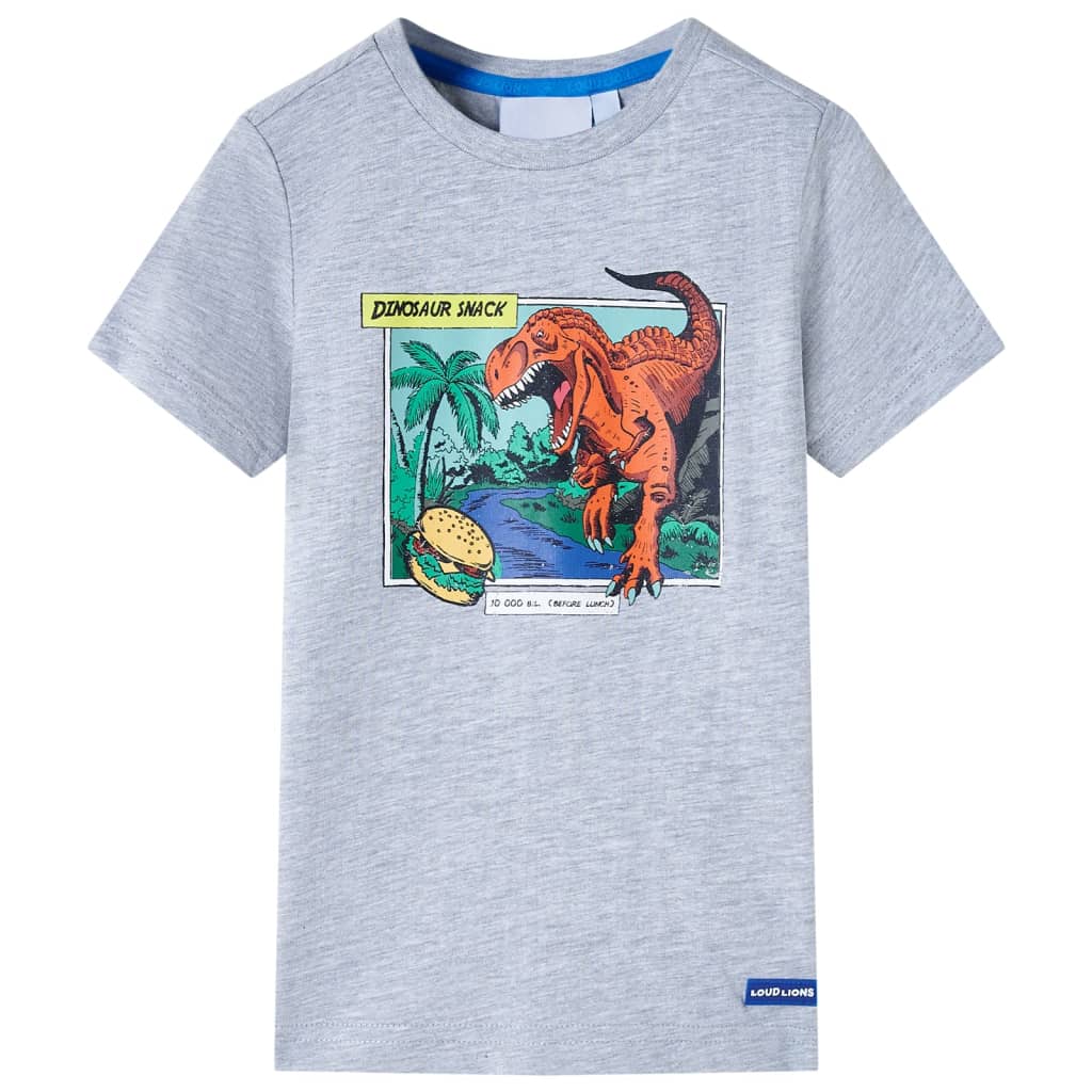 VidaXL Chemise enfant 140 gris