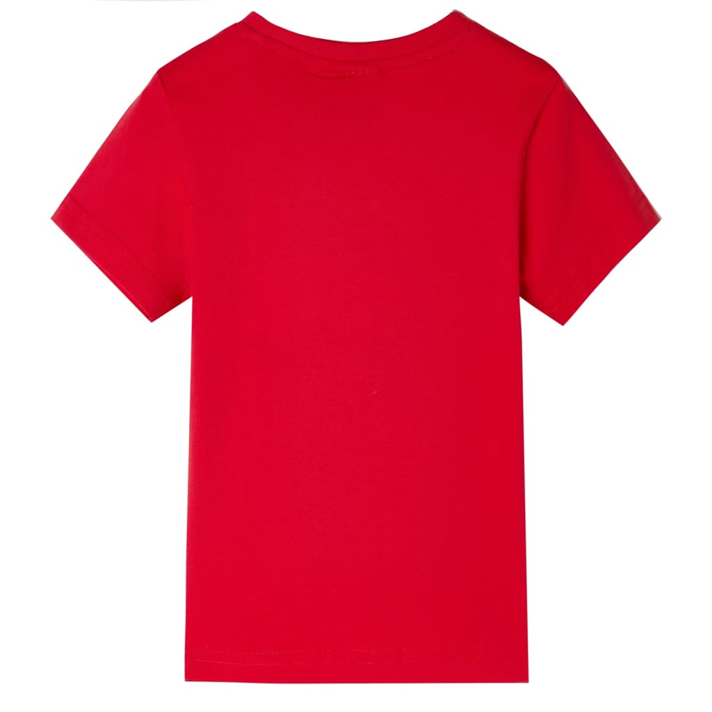 VidaXL Chemise enfant 92 rouge