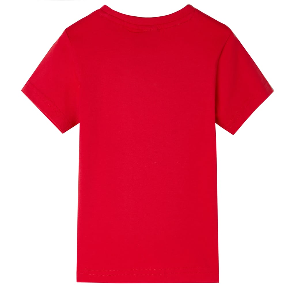 VidaXL Chemise enfant 104 rouge