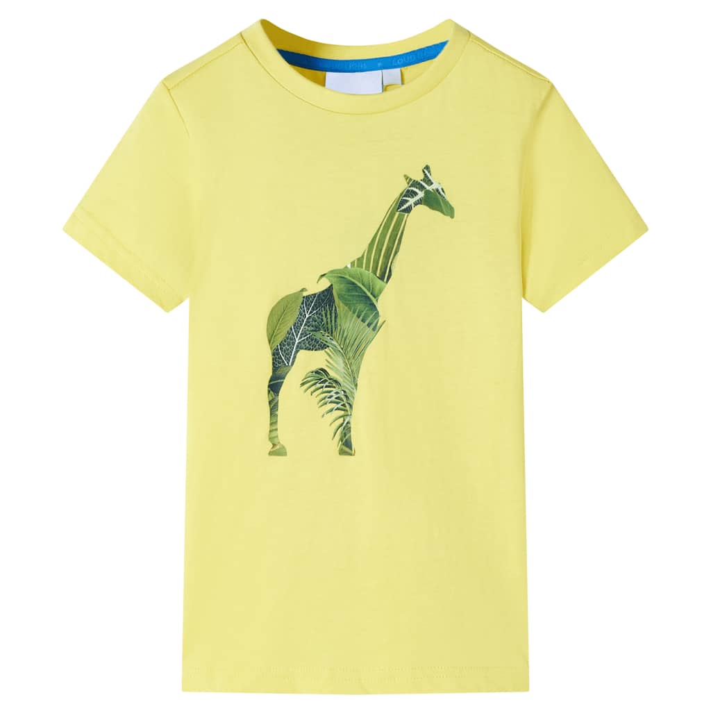 VidaXL Chemise enfant 92 jaune