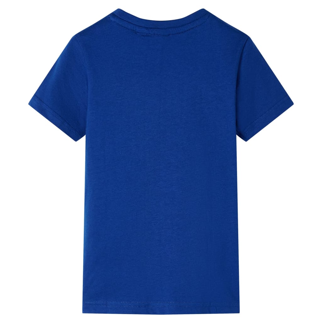 VidaXL Chemise enfant 116 bleu foncé