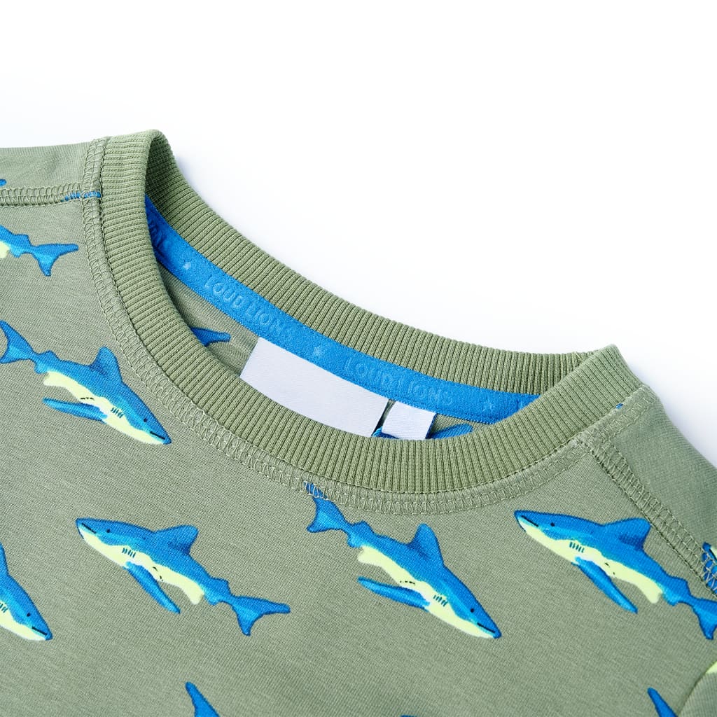 VidaXL Pull enfant 128 kaki clair