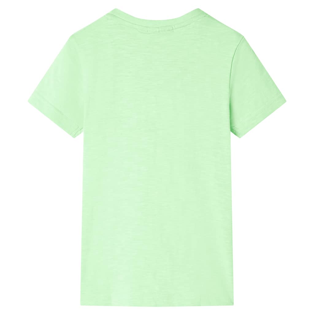 VidaXL Chemise enfant 116 vert fluo