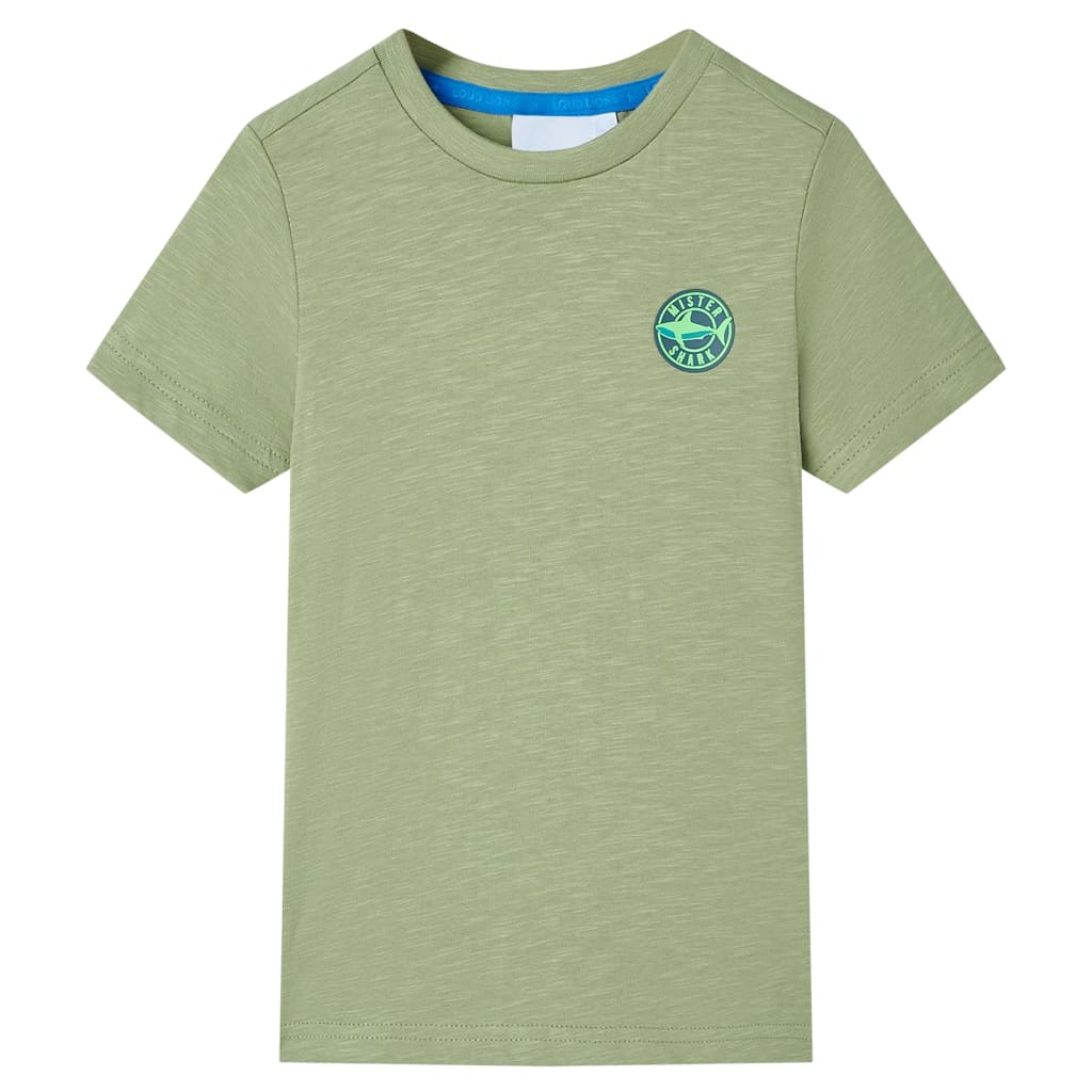 Chemise enfant VidaXL 140 kaki clair