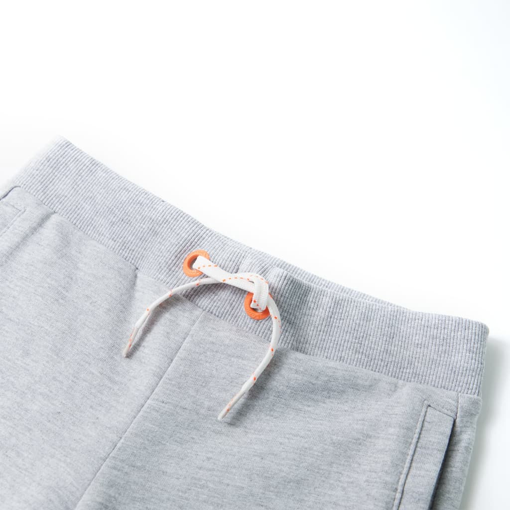 VidaXL Short enfant avec cordon de serrage 116 gris