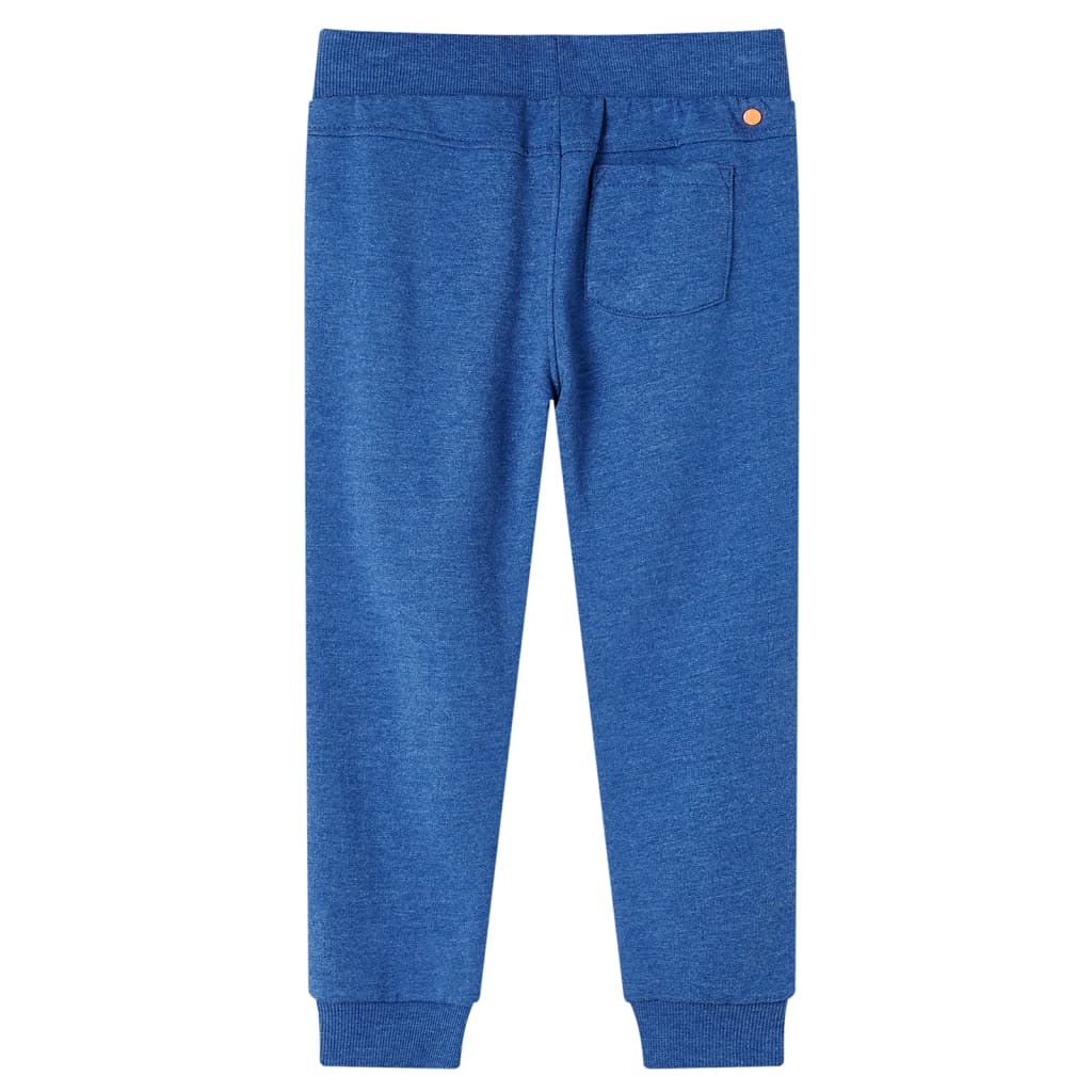 VidaXL Pantalon de survêtement pour enfants 128 bleu foncé