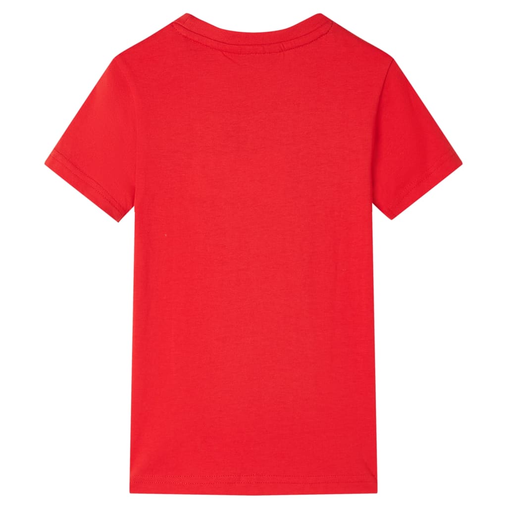 VidaXL Chemise enfant 140 rouge