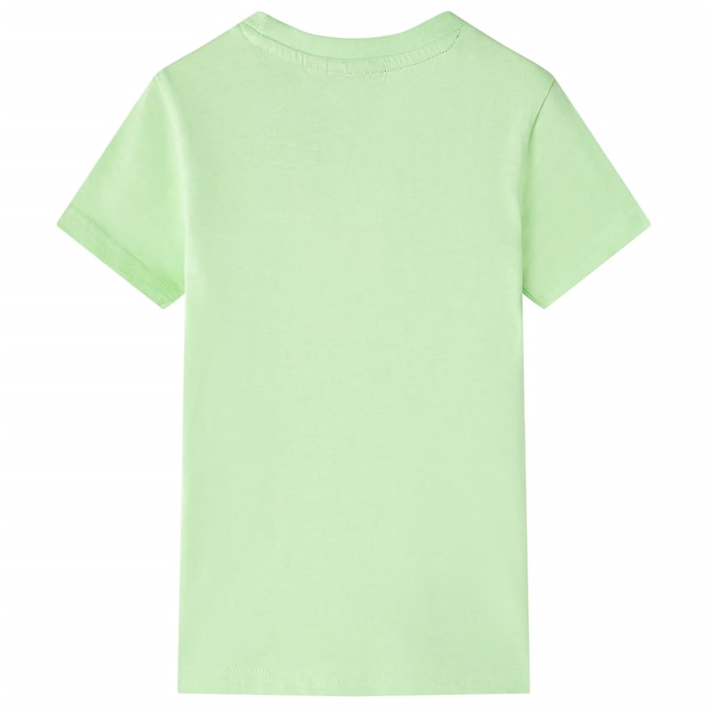 VidaXL Chemise enfant 92 vert citron