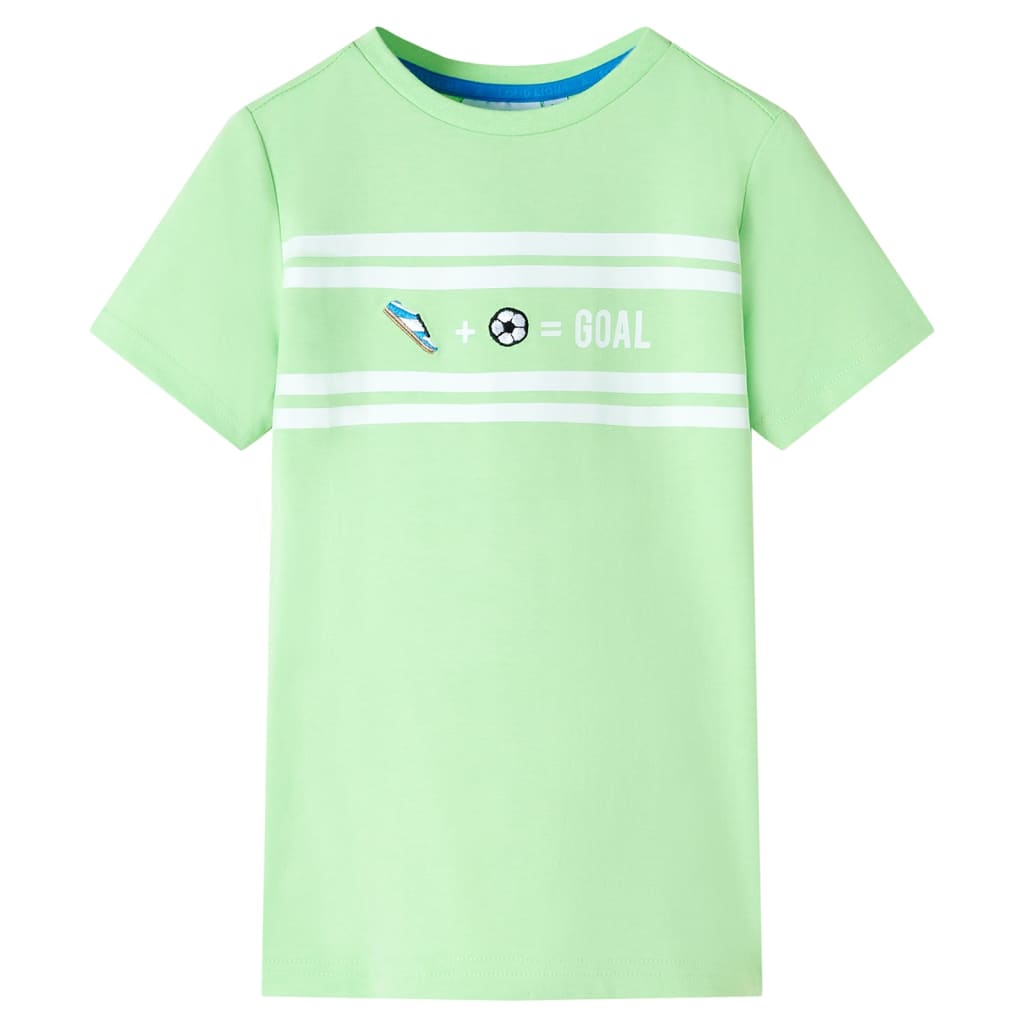 VidaXL Chemise enfant 92 vert fluo