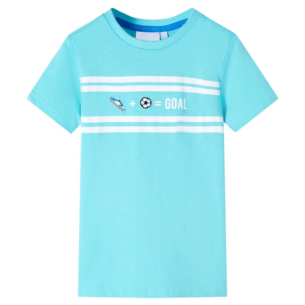 VidaXL Chemise enfant 116 bleu mer