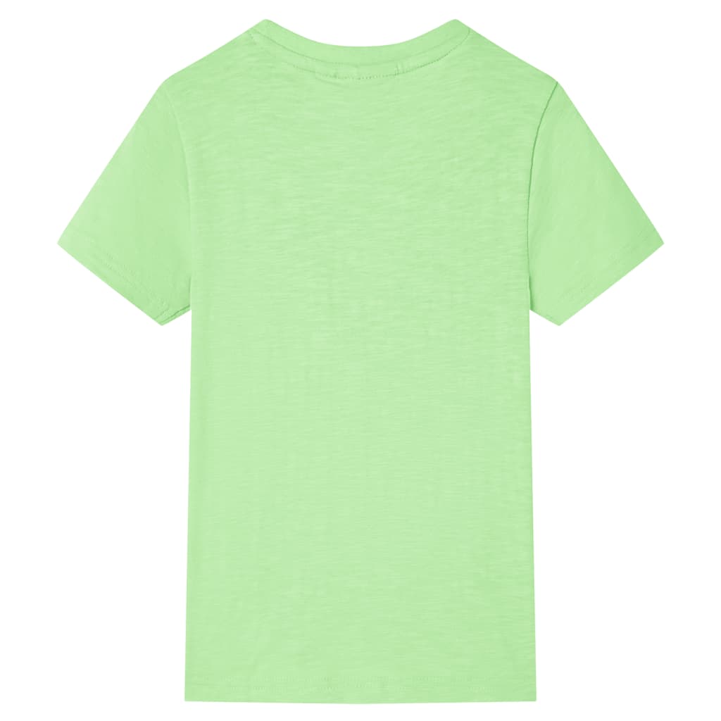VidaXL Chemise enfant 92 vert fluo