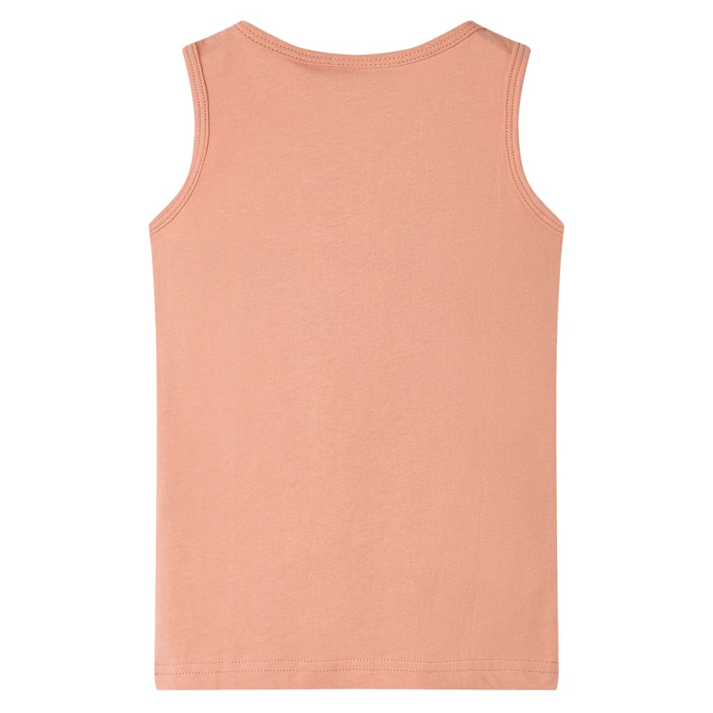 VidaXL Haut enfant 128 orange clair