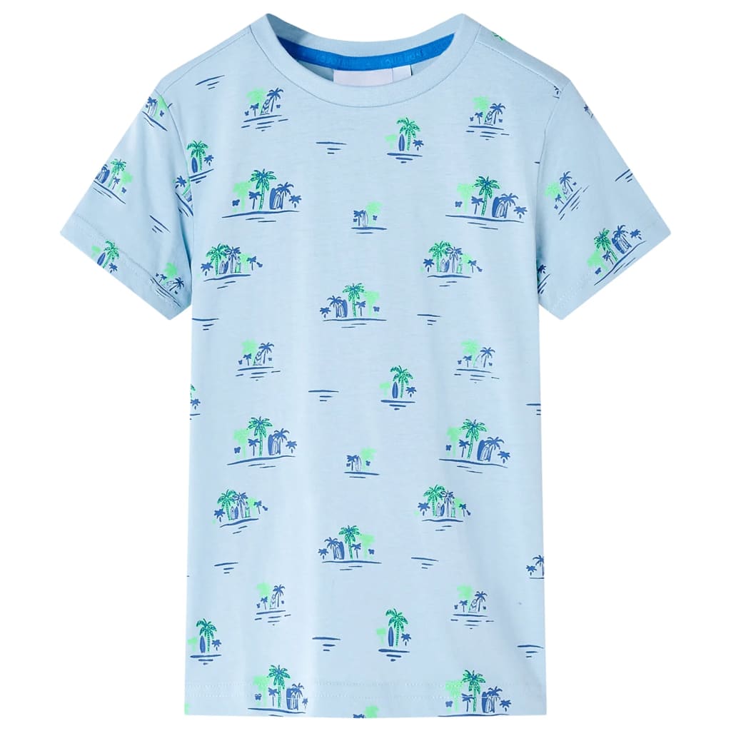 VidaXL Chemise enfant 116 bleu clair