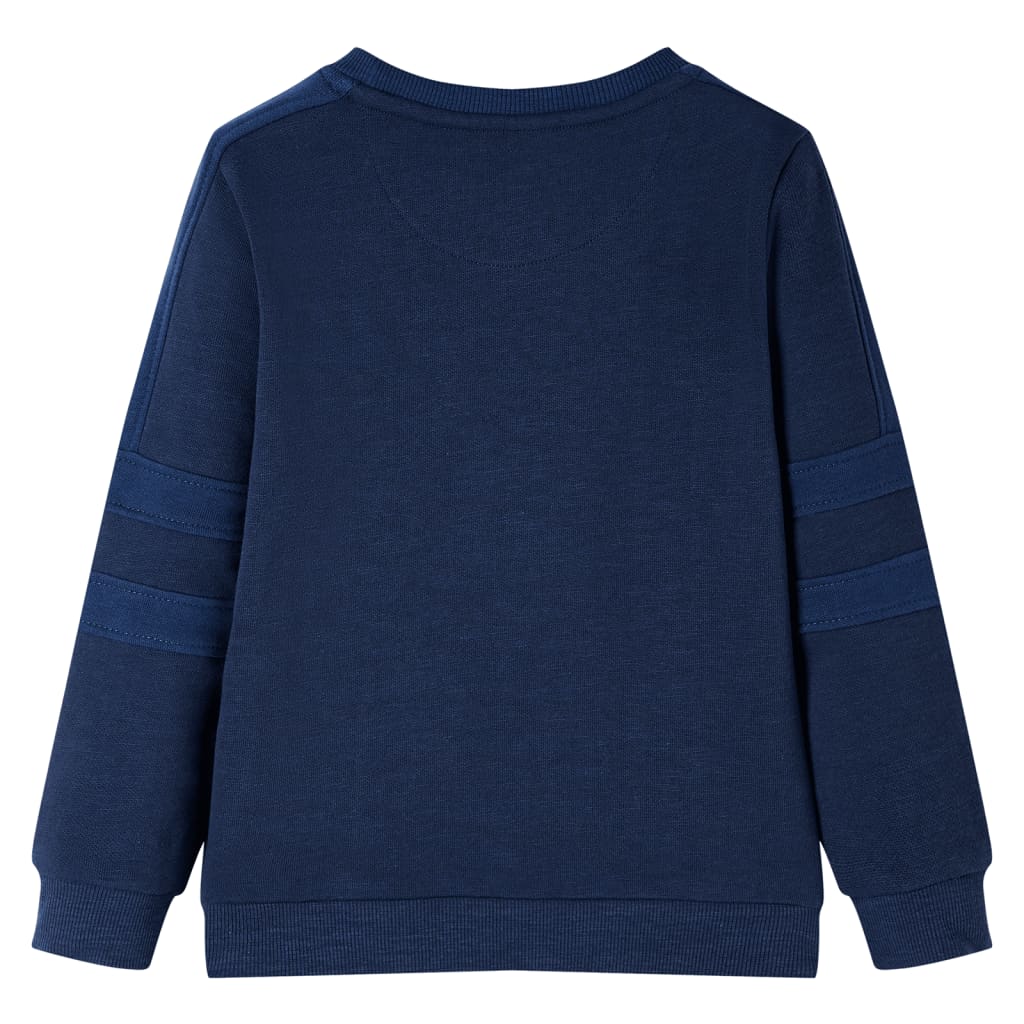 VidaXL Pull enfant 92 bleu marine mélangé