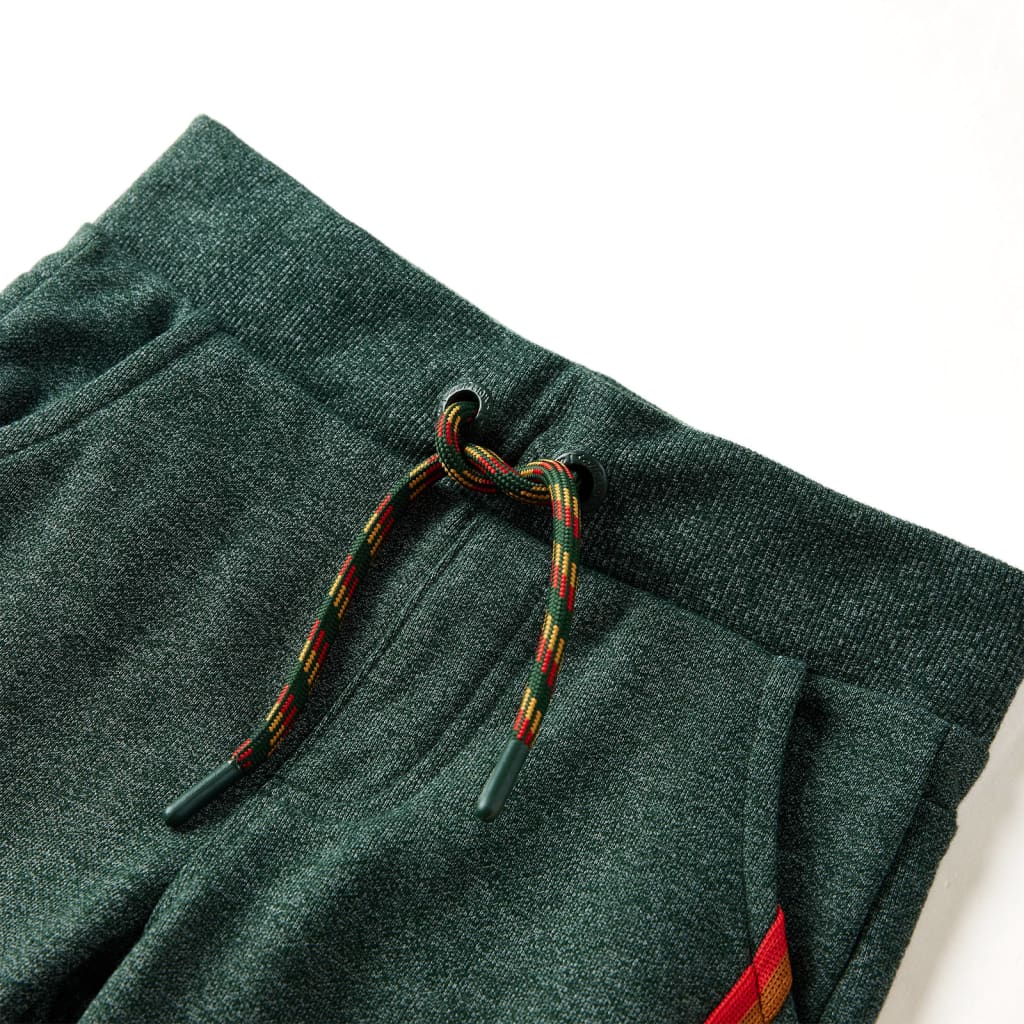 VidaXL Pantalon de survêtement pour enfants 92 vert foncé