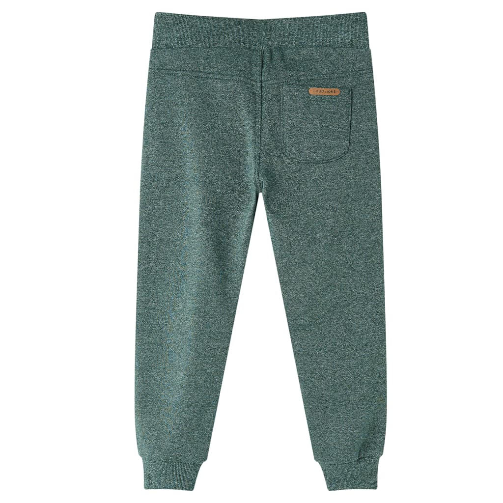 VidaXL Pantalon de survêtement pour enfants 140 vert foncé