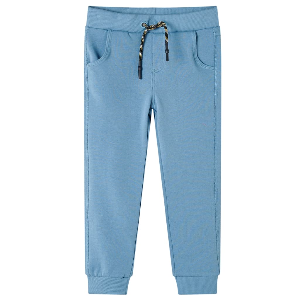 VidaXL Pantalon de survêtement pour enfants 140 bleu