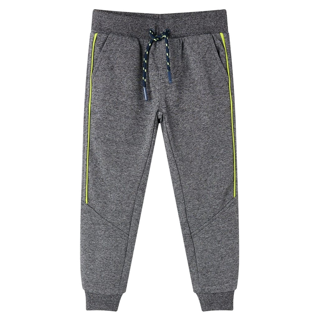 VidaXL Pantalon de survêtement pour enfants 116 gris mélangé