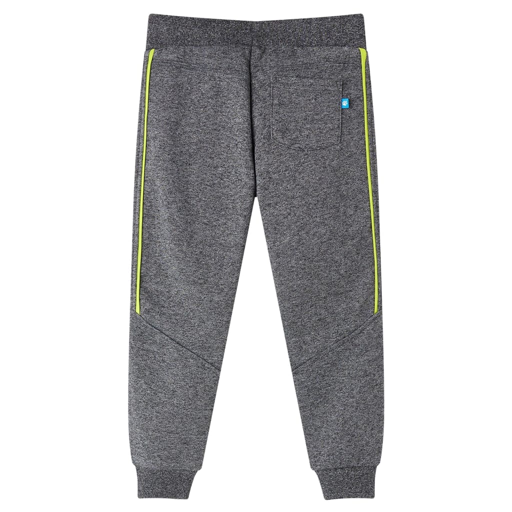 VidaXL pantalon de survêtement pour enfants 140 gris mélangé
