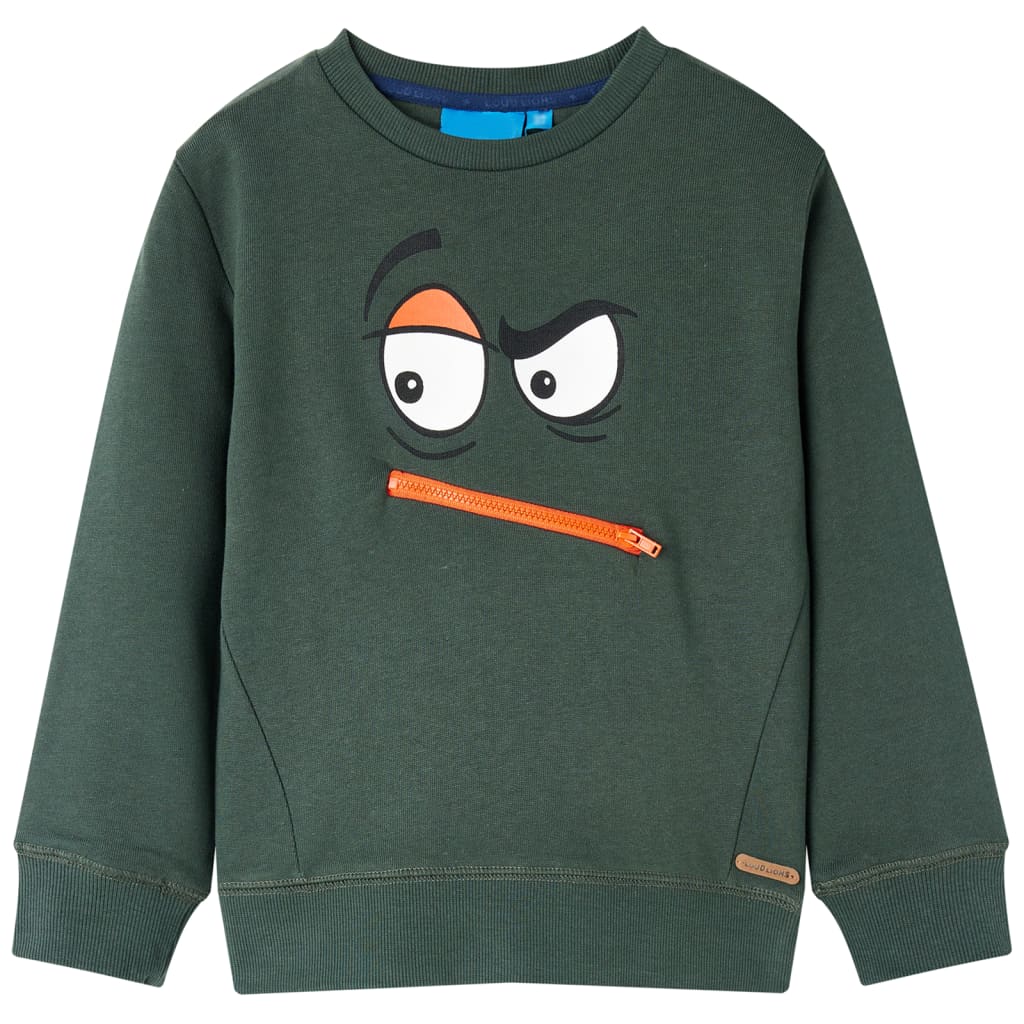VidaXL Pull enfant 140 vert foncé