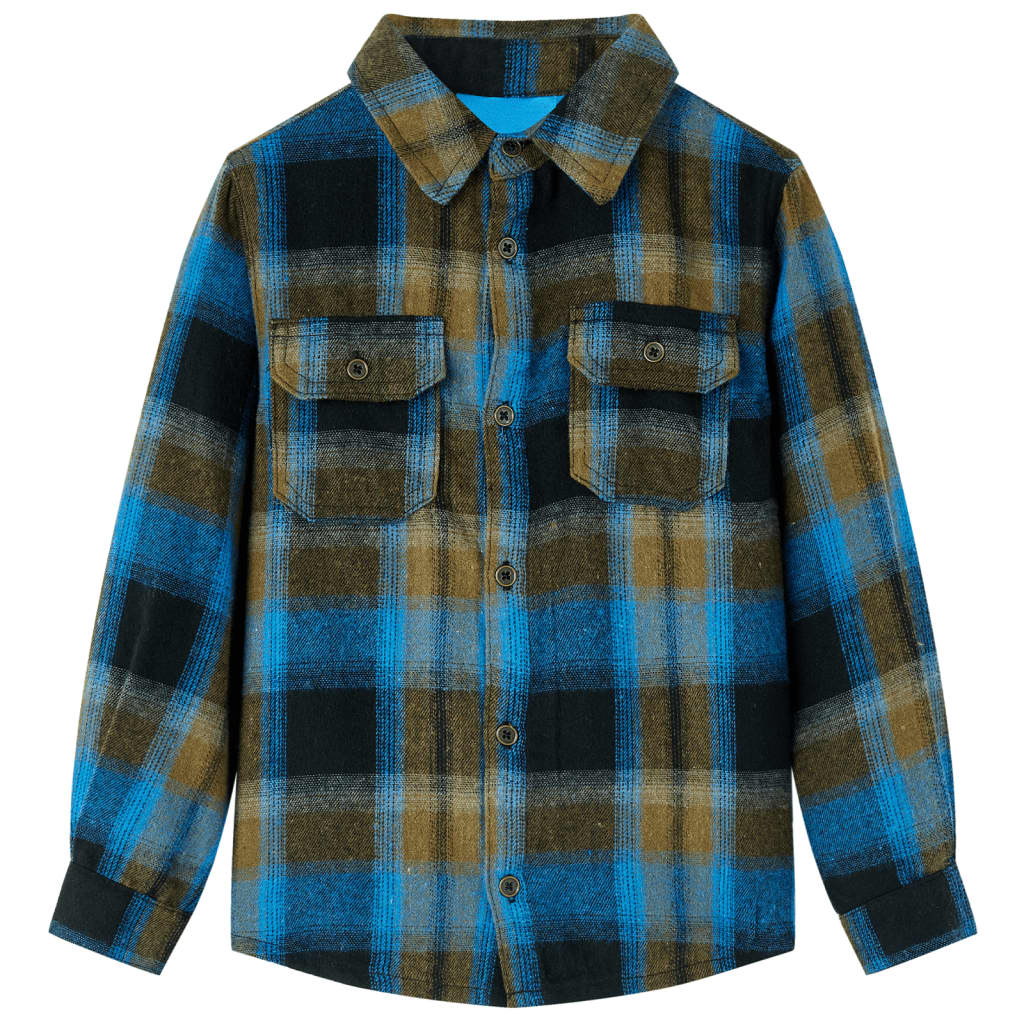 VidaXL Chemise enfant à col retroussé 92