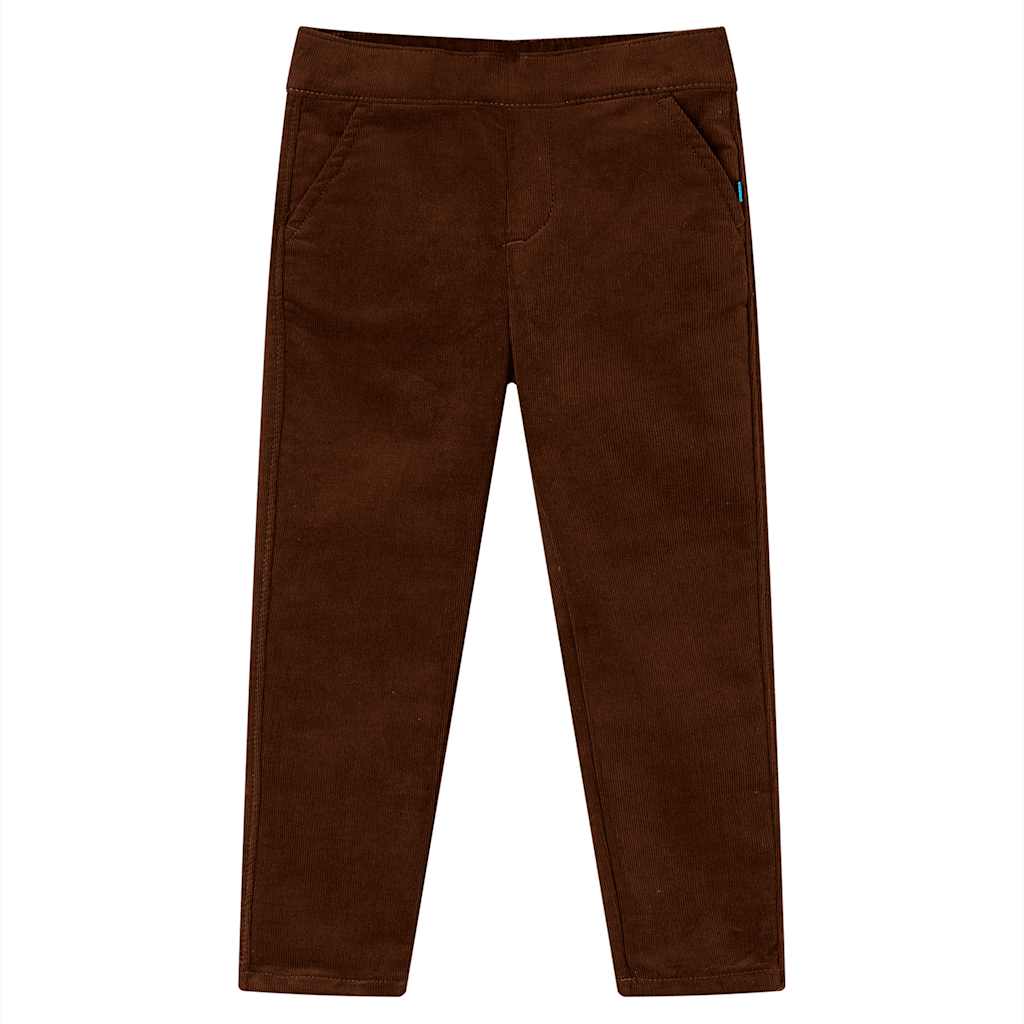 VidaXL Pantalon enfant 92 couleur cognac