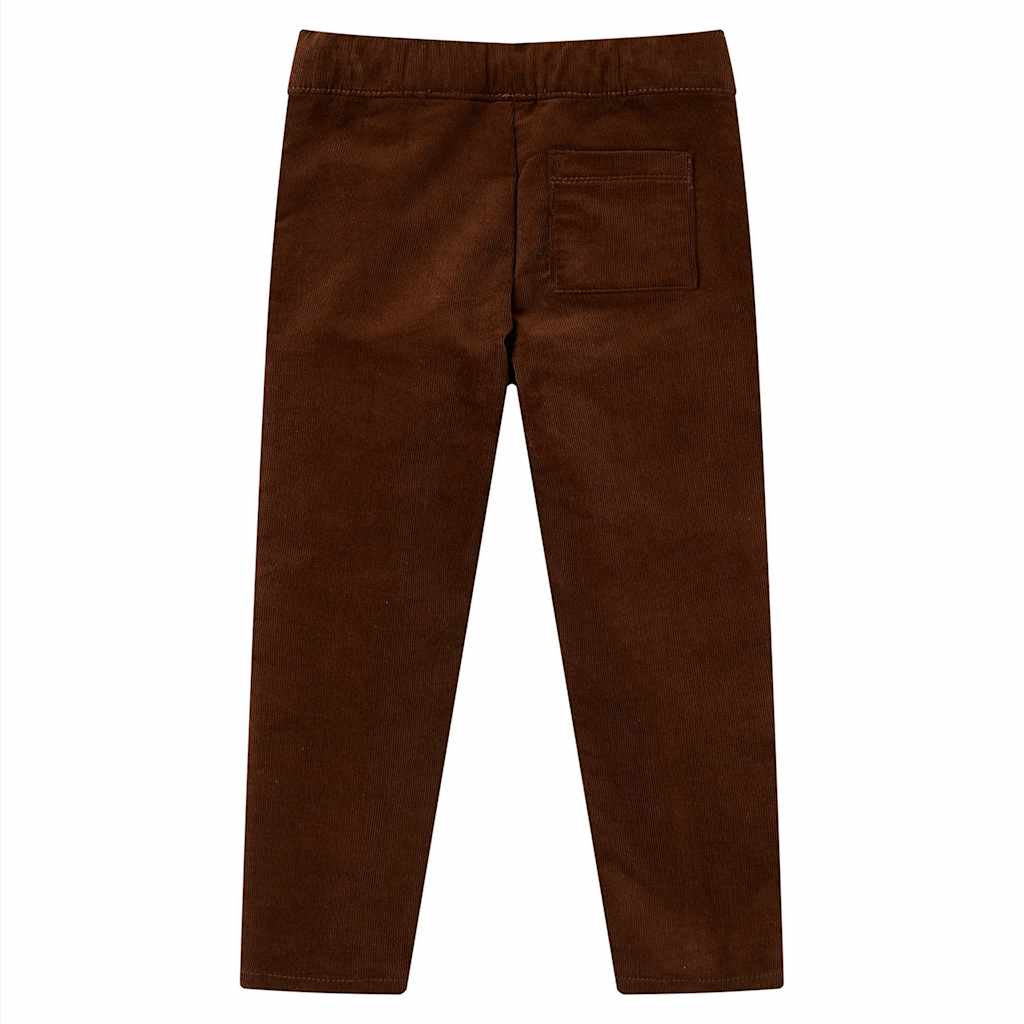 VidaXL Pantalon enfant 92 couleur cognac