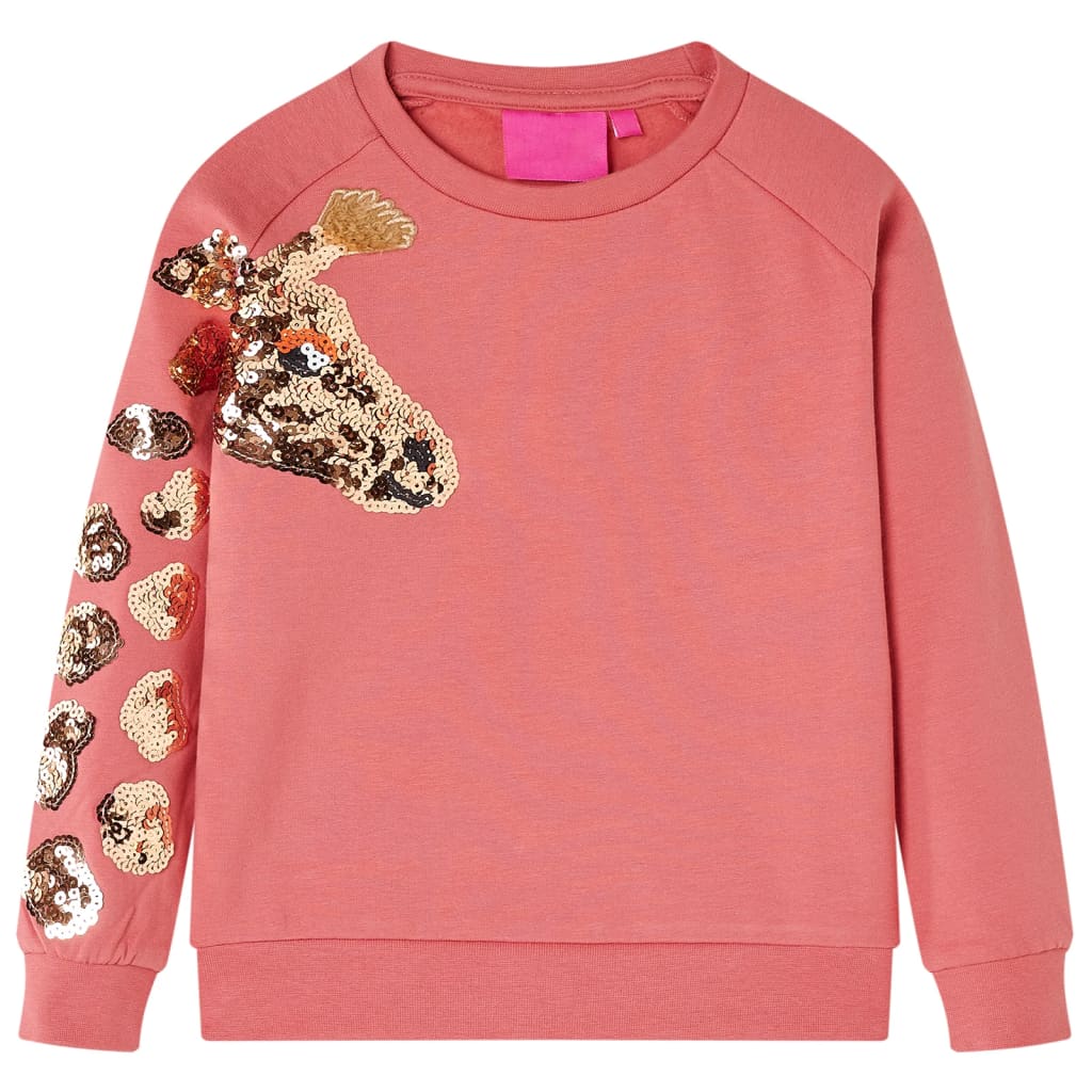 VidaXL pull enfant 128 vieux rose