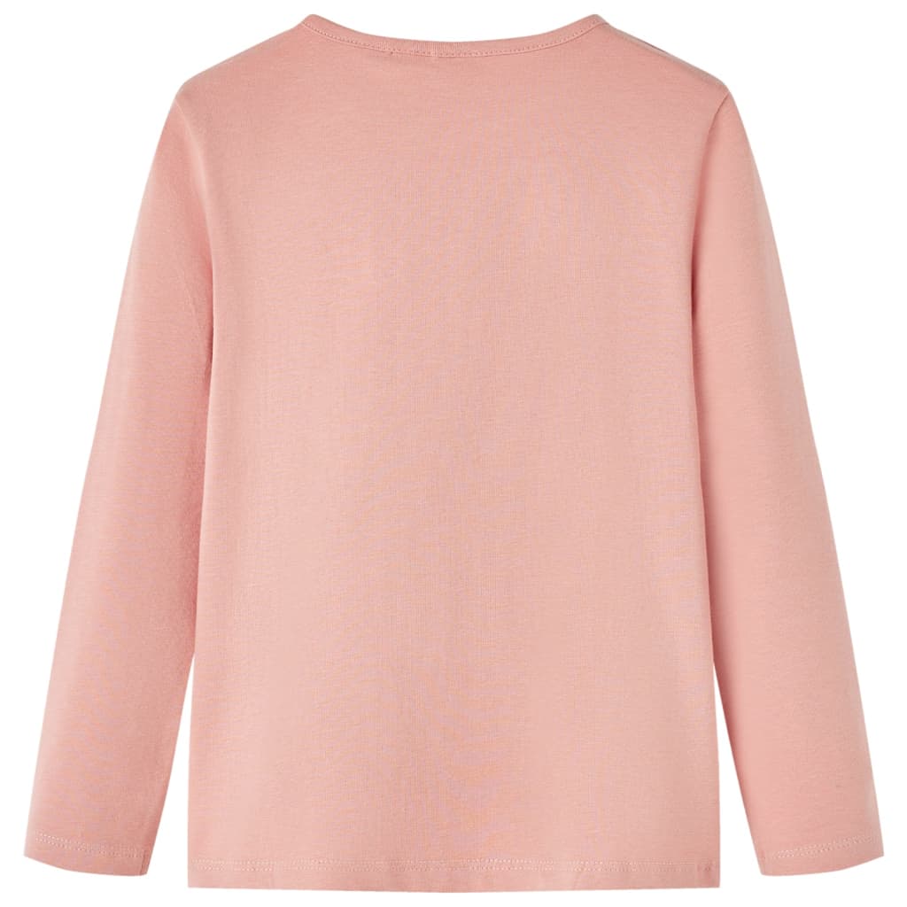 VidaXL Chemise enfant à manches longues 92 rose clair