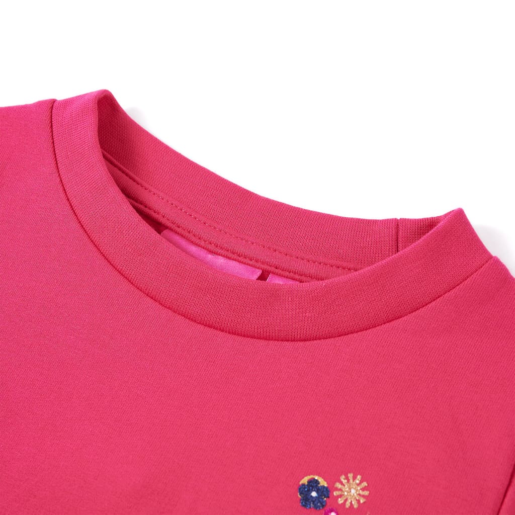 VidaXL Pull enfant 140 rose vif