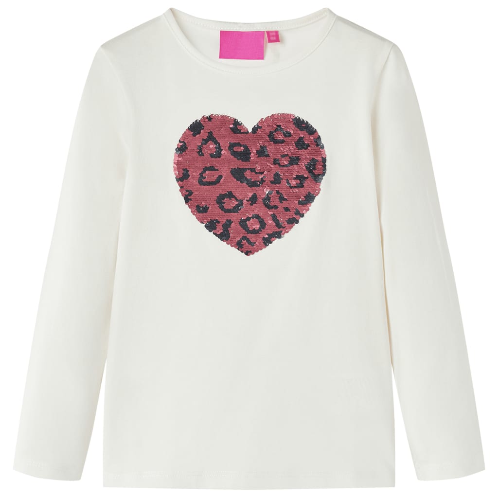 VidaXL Chemise enfant à manches longues 92 écru