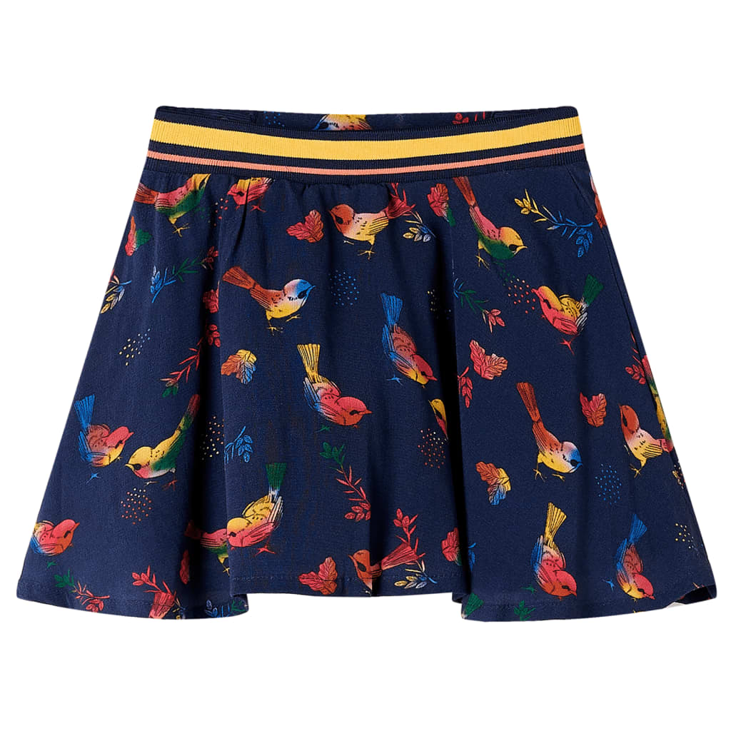 VidaXL Jupe enfant 104 bleu marine