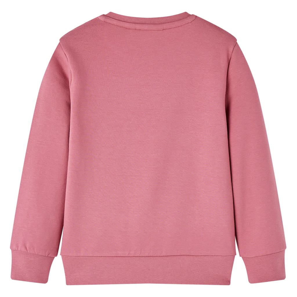 VidaXL pull enfant velours patchwork 104 couleur framboise