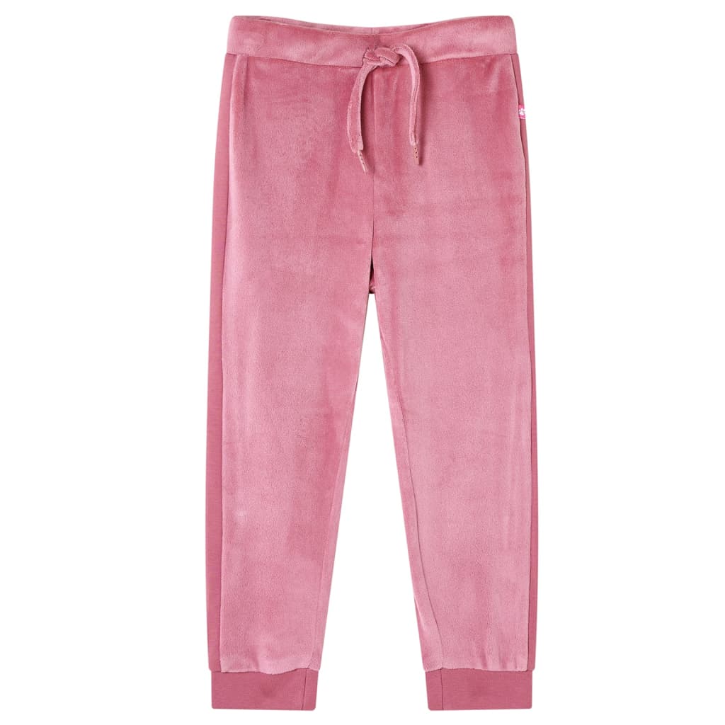 VidaXL Pantalon de survêtement pour enfants 140 couleur framboise