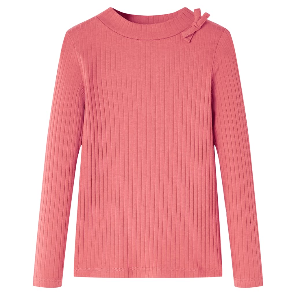 VidaXL Chemise enfant à manches longues 116 vieux rose