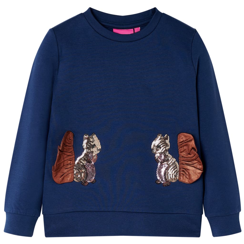 VidaXL Pull enfant 92 bleu marine