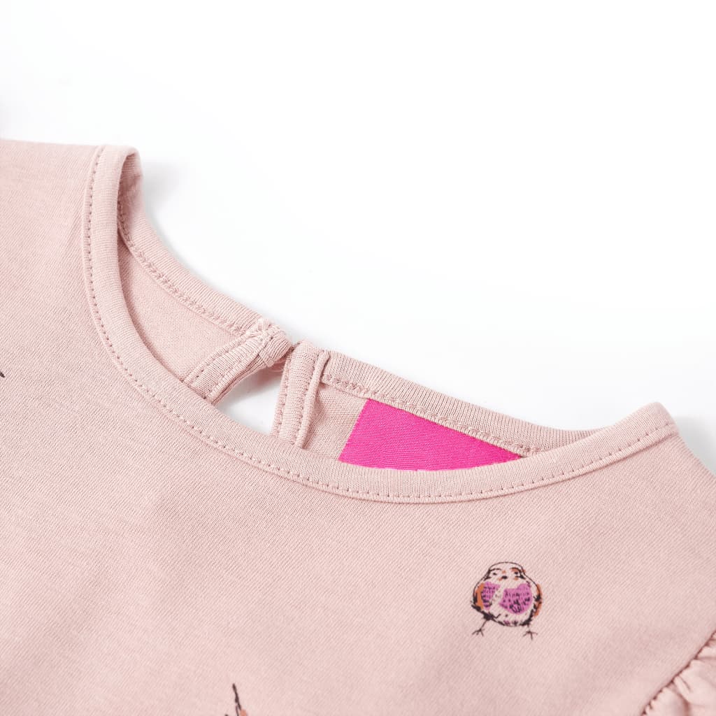 VidaXL Chemise enfant à manches longues 140 rose