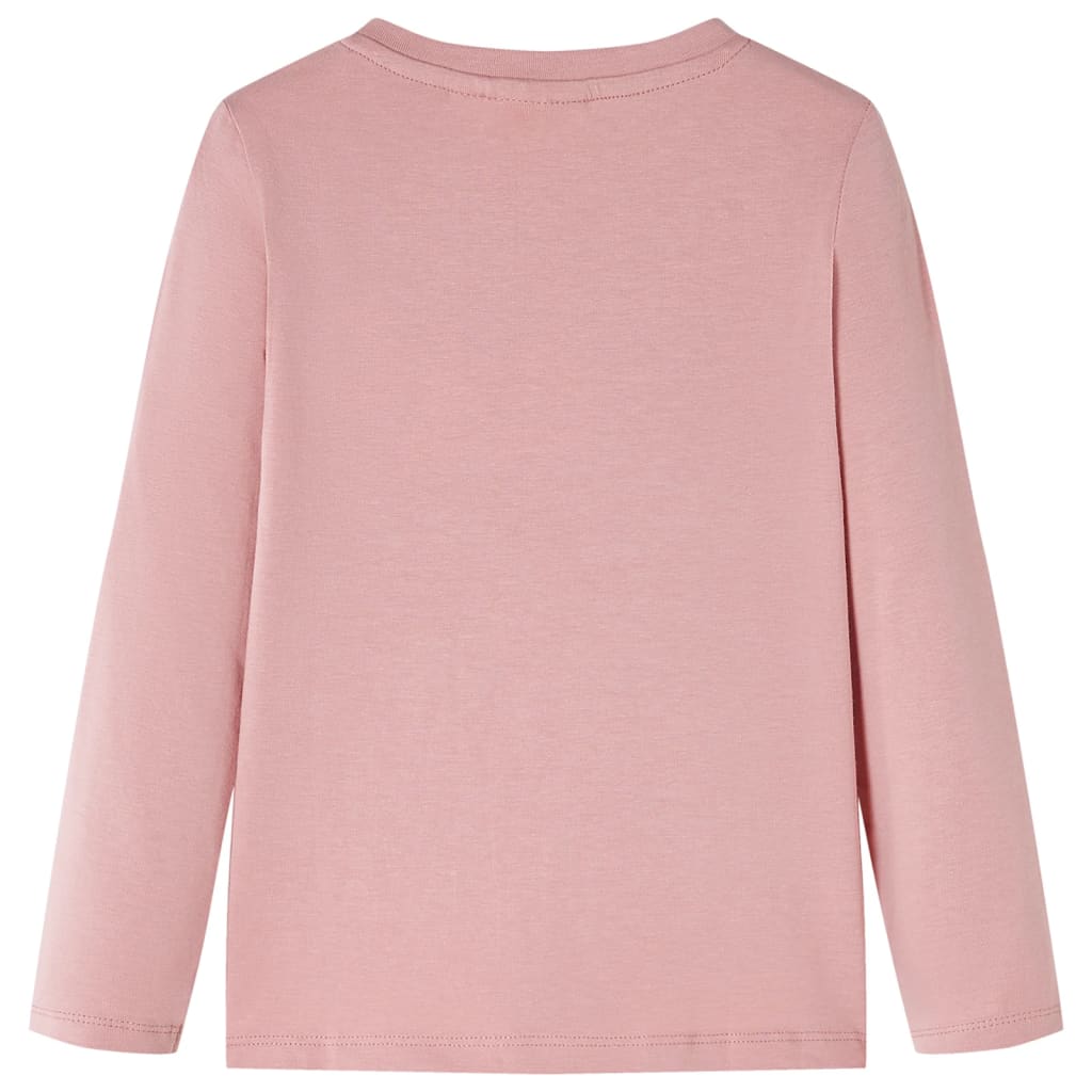VidaXL Chemise enfant à manches longues 116 rose